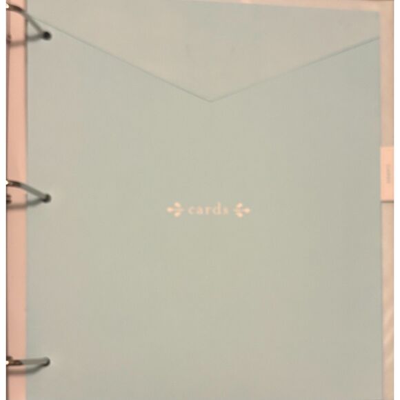 Martha Stewart Our Wedding Keepsake 3 Hole Ring Planner Binder Photo Book-New! - Picture 6 of 10